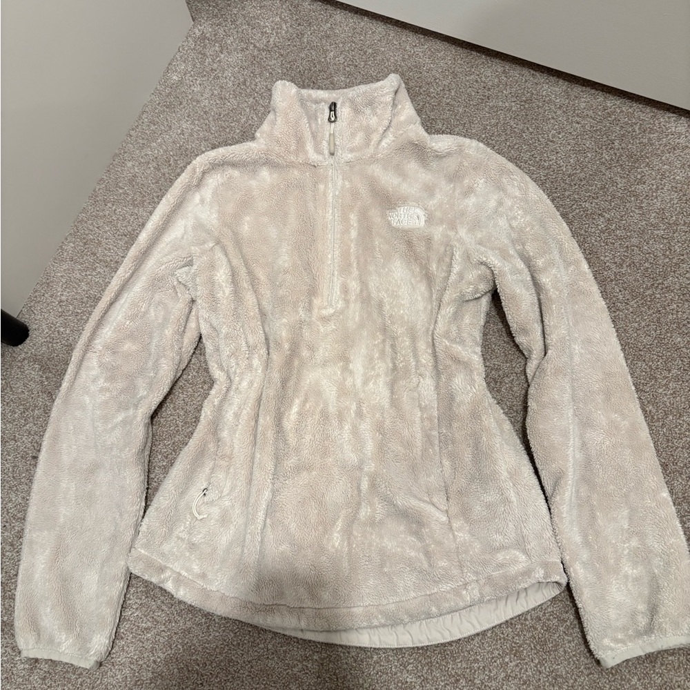 ❗️SOLD❗️The North Face Cream Fleece Pullover